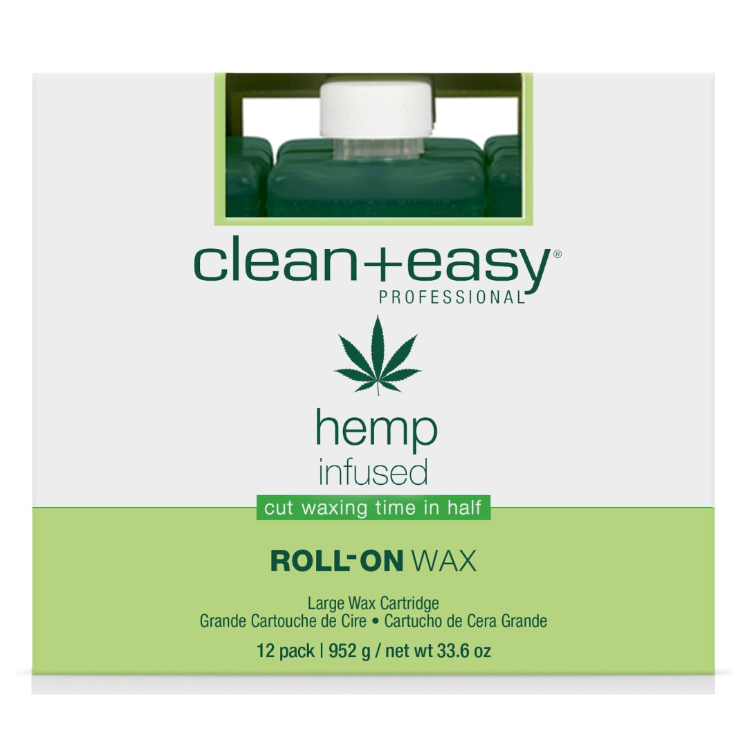 Clean + Easy Hemp Roll-On Wax Refill Large 41611