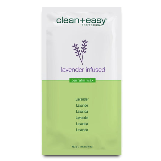 Clean+Easy Lavender Infused Paraffin Wax 453g - Paraffin Waxes - SalonExpress