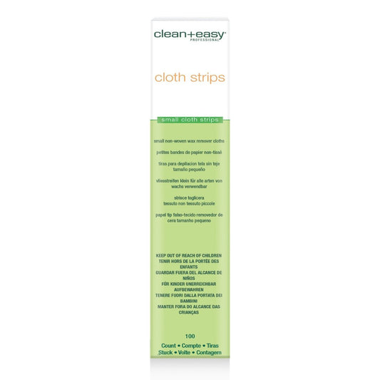 Clean+Easy Non Woven Cloth Strips - Small - Strips & Spatulas - SalonExpress